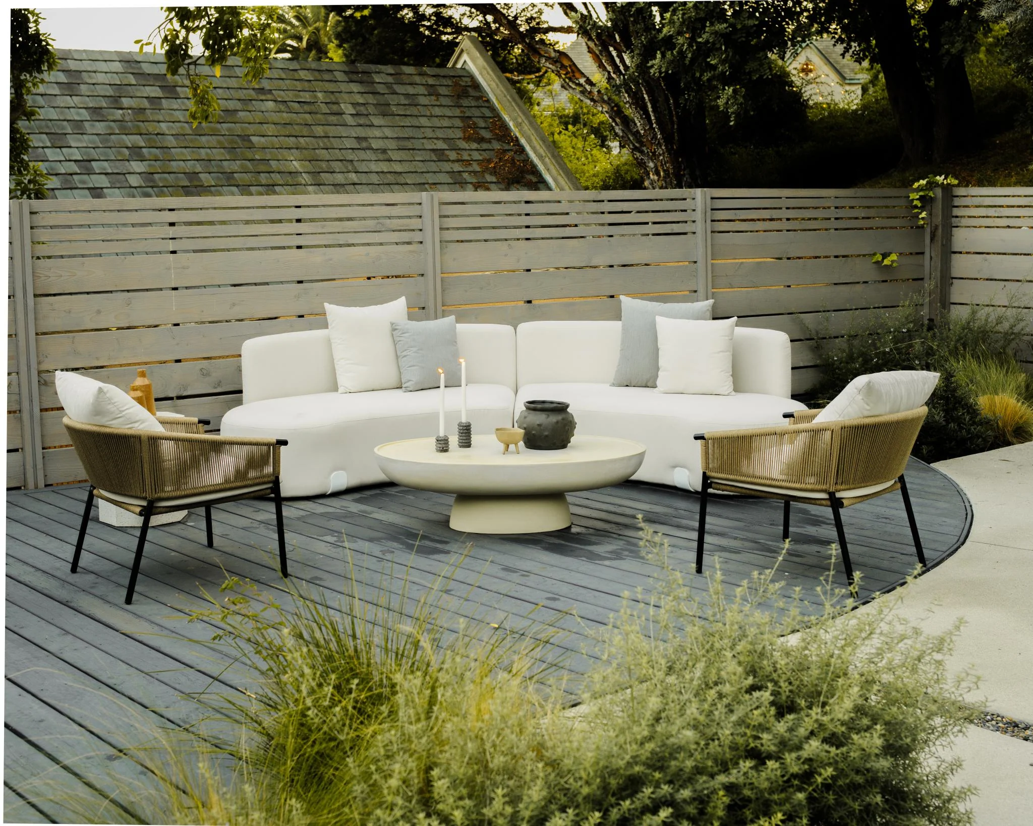 Afton Outdoor Lounge Chair - Image 3