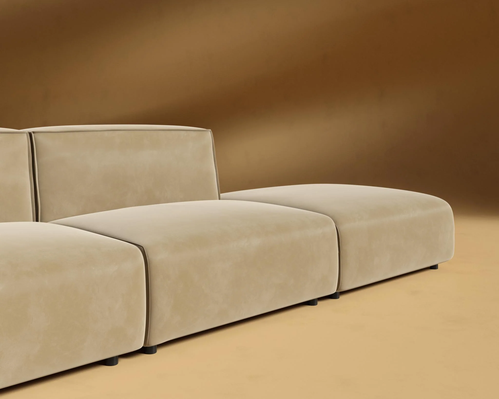 Arya Modular Sofa with Open End - Image 95
