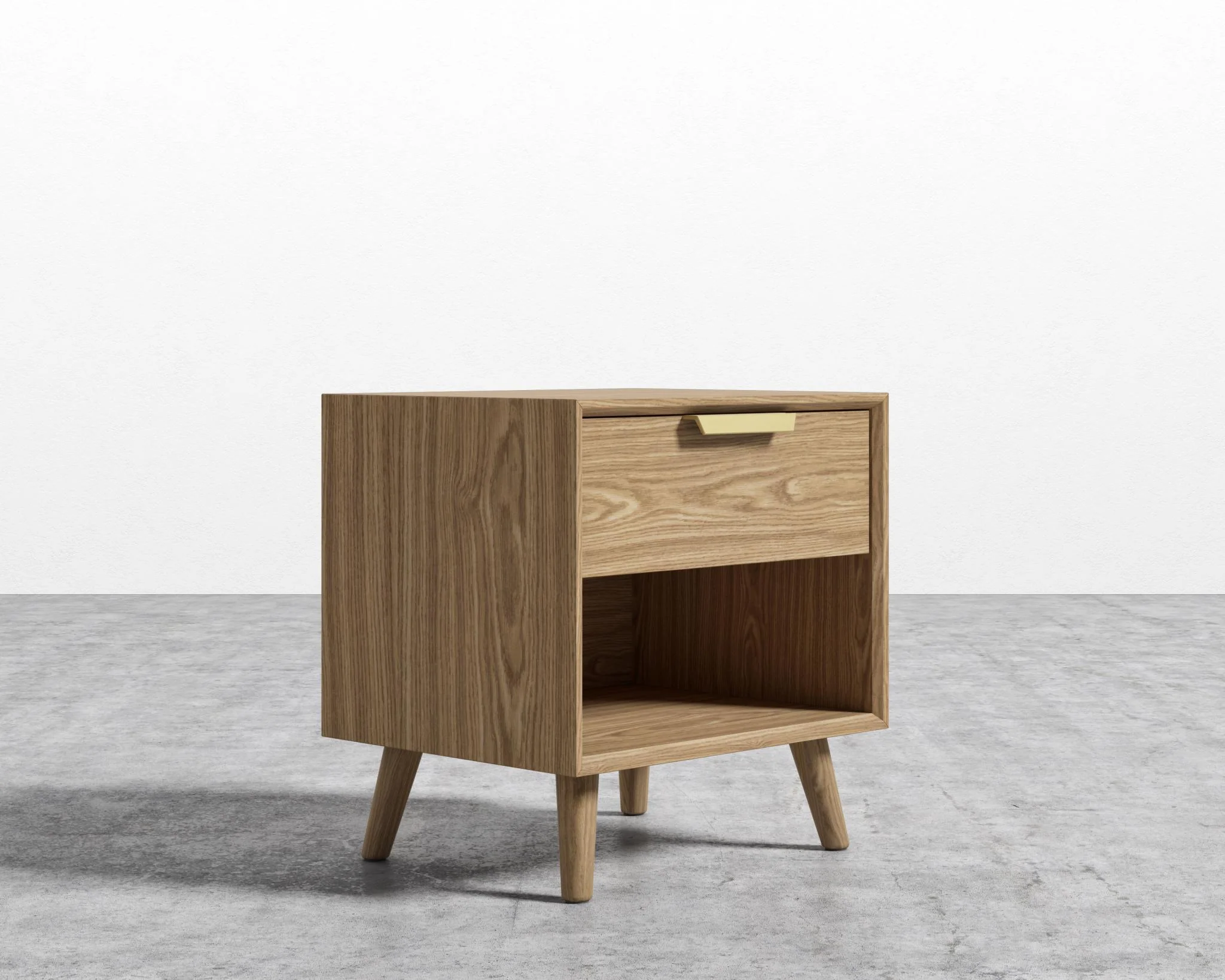 Asher Single Drawer Nightstand - Image 9