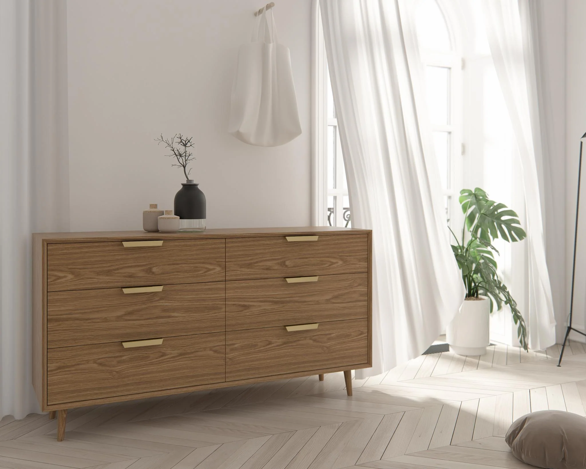 Asher Wide Dresser - Image 7