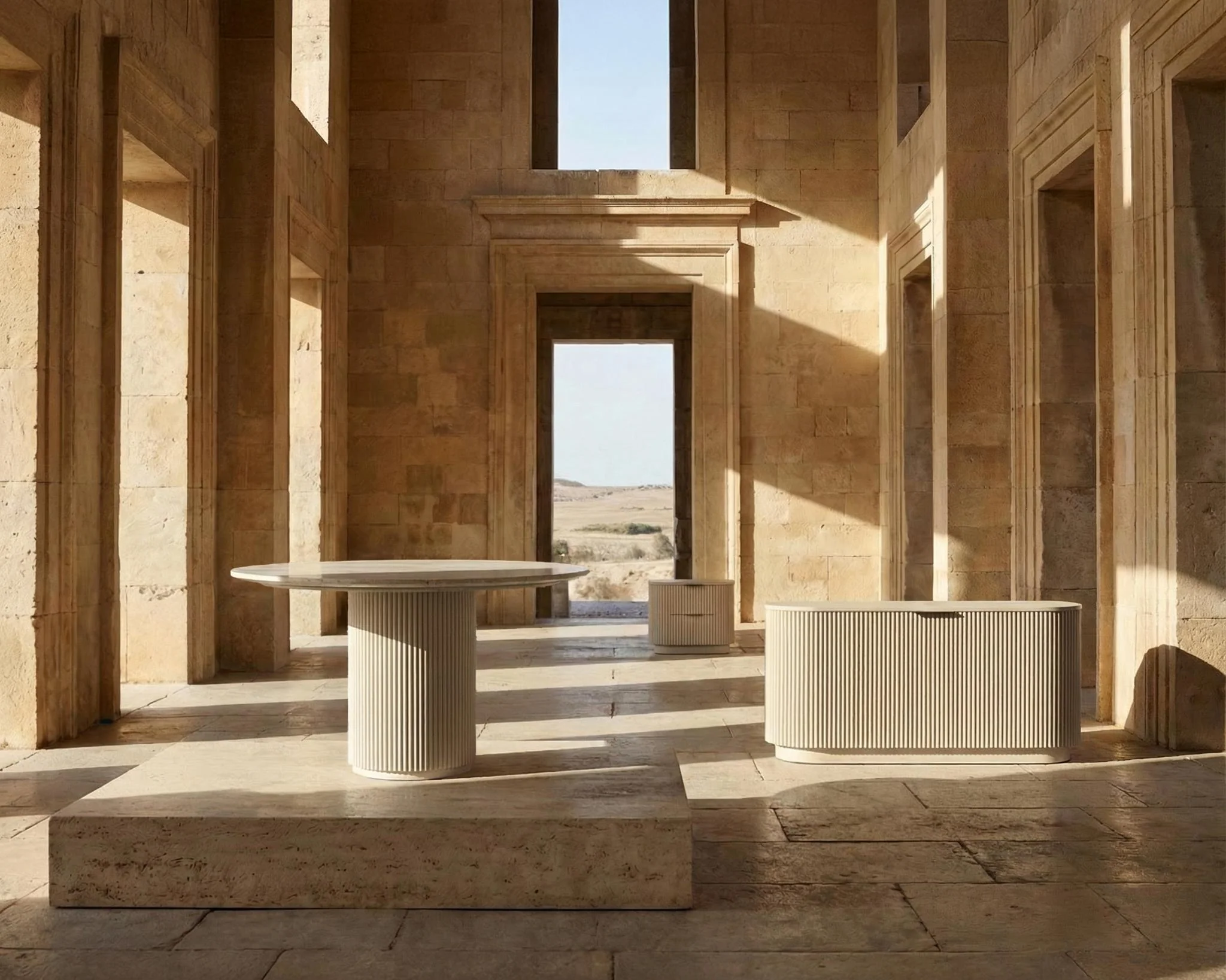 Athena Round Dining Table - Image 6