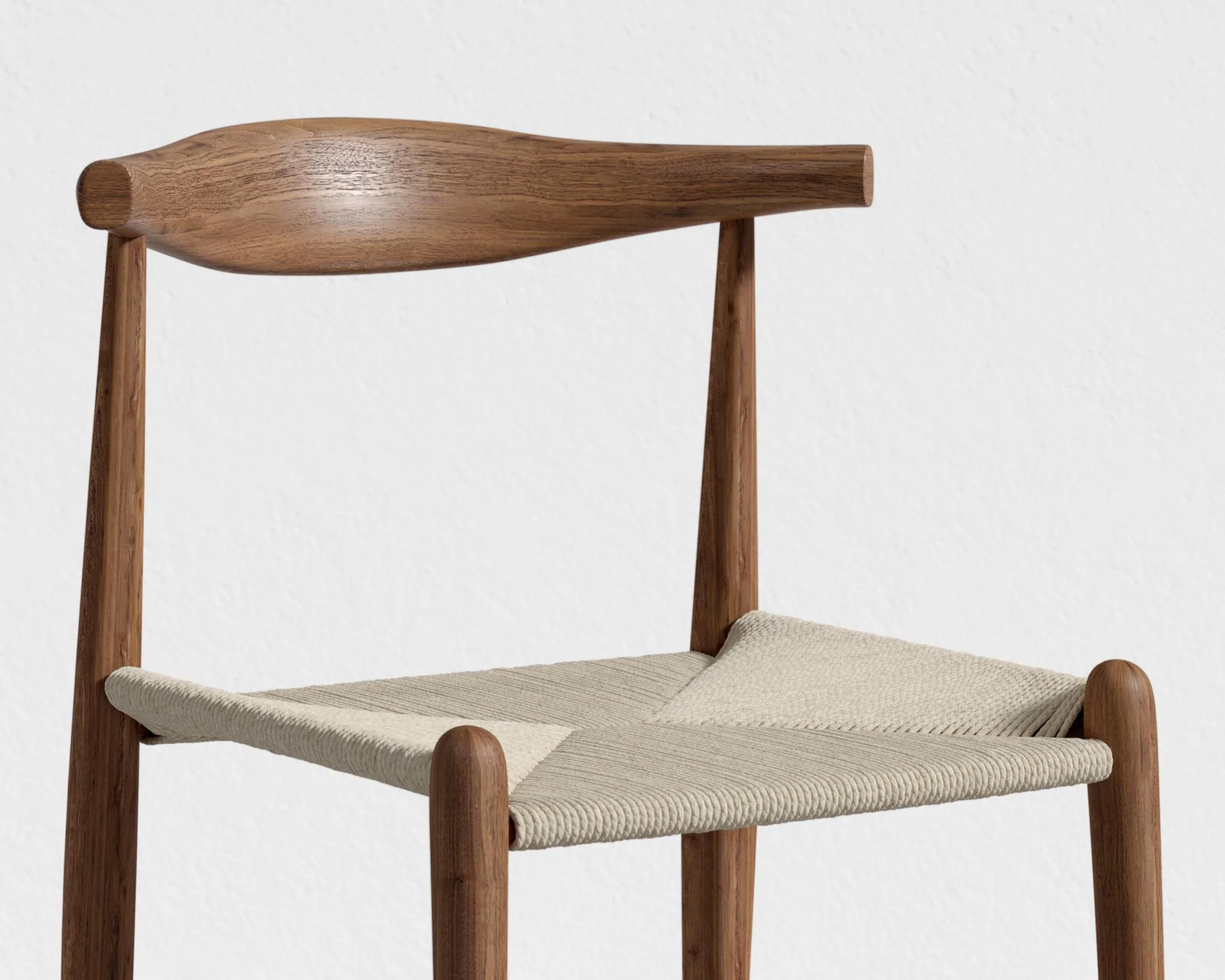 Elbow Counter Stool - Woven - Image 10