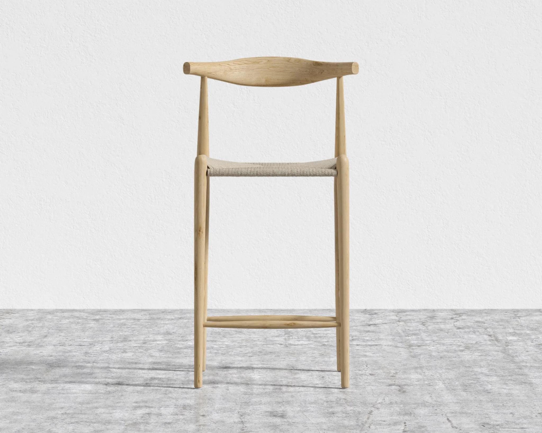 Elbow Counter Stool - Woven - Image 3