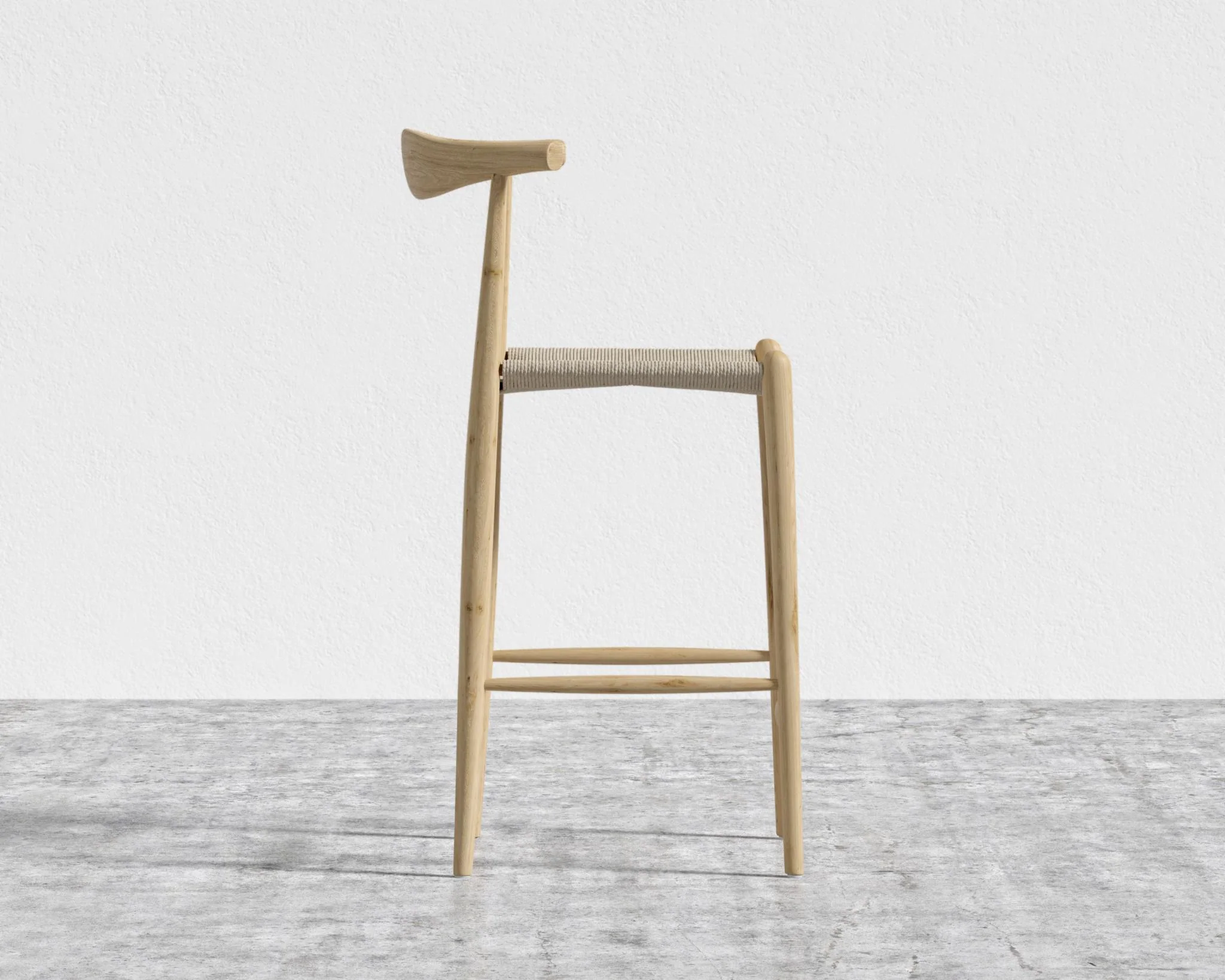Elbow Counter Stool - Woven - Image 5