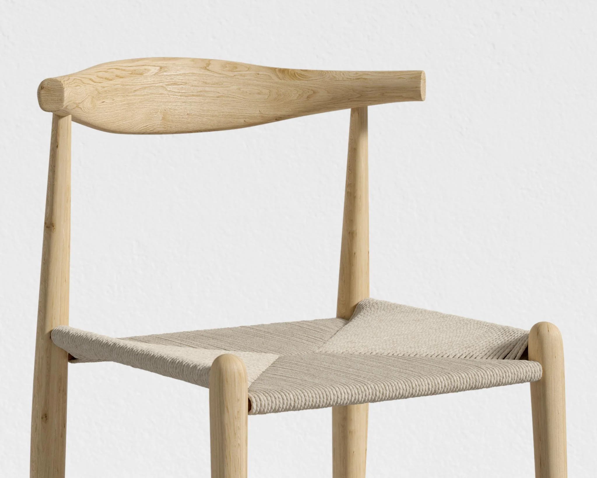 Elbow Counter Stool - Woven - Image 6