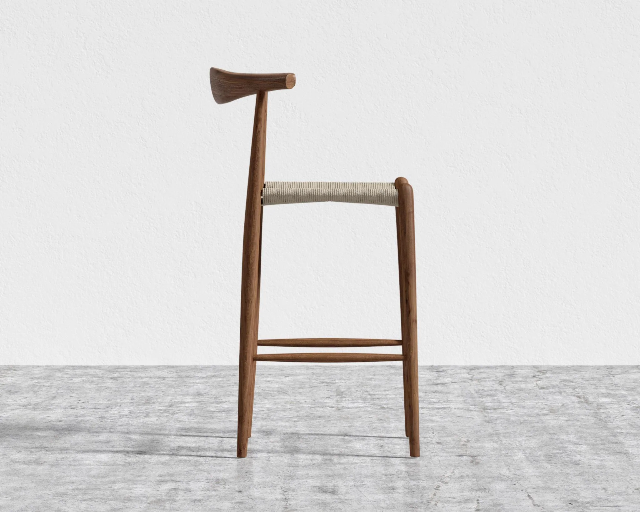 Elbow Counter Stool - Woven - Image 9