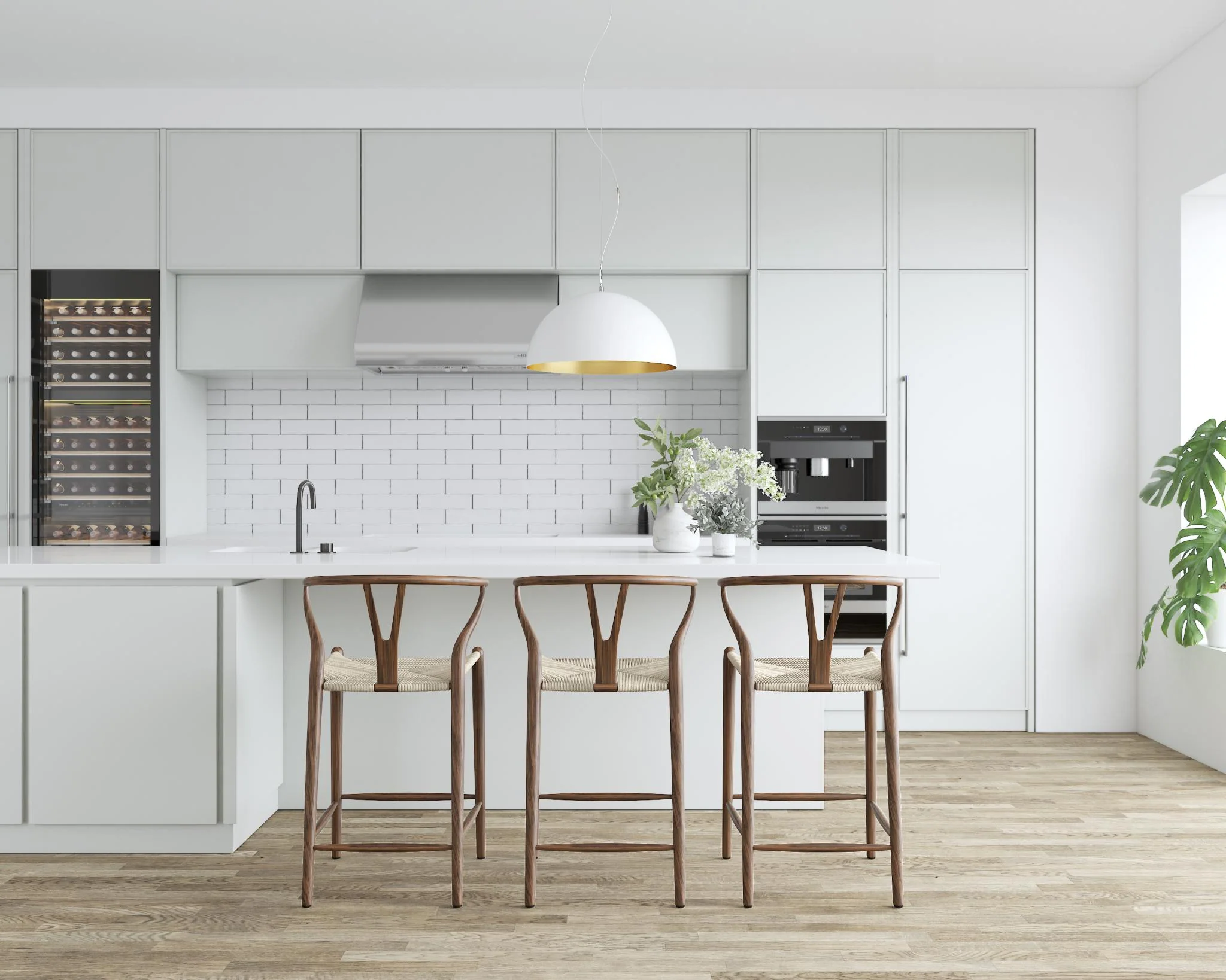 Wishbone Counter Stool - Image 3